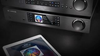  Cambridge Audio CXN V2 with a tablet