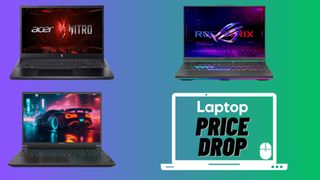 Three gaming laptops with RTX 40 graphics from Acer, Asus and Gigabyte 