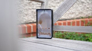 The Obsidian Google Pixel Fold closed