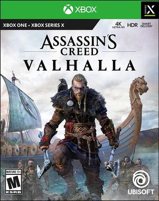 Assassins Creed Valhalla Box Art Xbox Series X