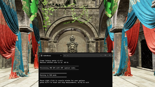 AMD's FLM Tool at work, in Sponza