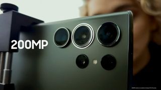 S23 Ultra camera at Galaxy Unpacked Feb 2023