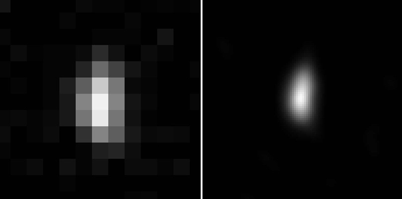 View of Ultima Thule by New Horizons