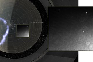 Perspective of how much of Jupiter the Stellar Reference Unit image covers.