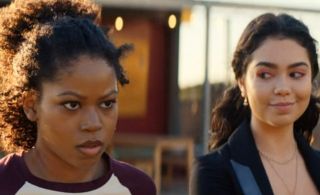 Auli&#039;i Cravalho and Riele Downs in Darby and the Dead