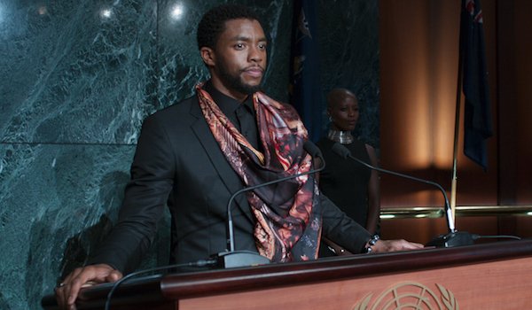 Black Panther T&#039;challa addresses the UN