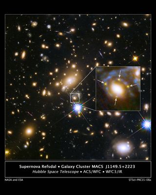 Four Images of the Same Supernova
