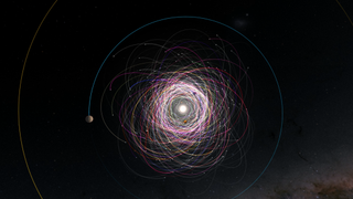 The orbits of 156 823 asteroids seen by Gaia and released as part of its DR3 release