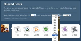 Tumblr Queue Dashboard