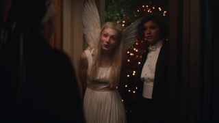 Zendaya and Hunter Schafer in Euphoria