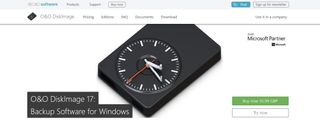 O&O DiskImage website screenshot