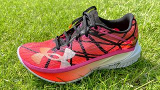 Under Armour Velociti Elite 2 running shoes on grass