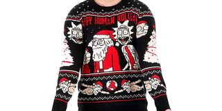 Rick and Morty Ugly Christmas Sweater