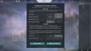 Valorant Voice Settings