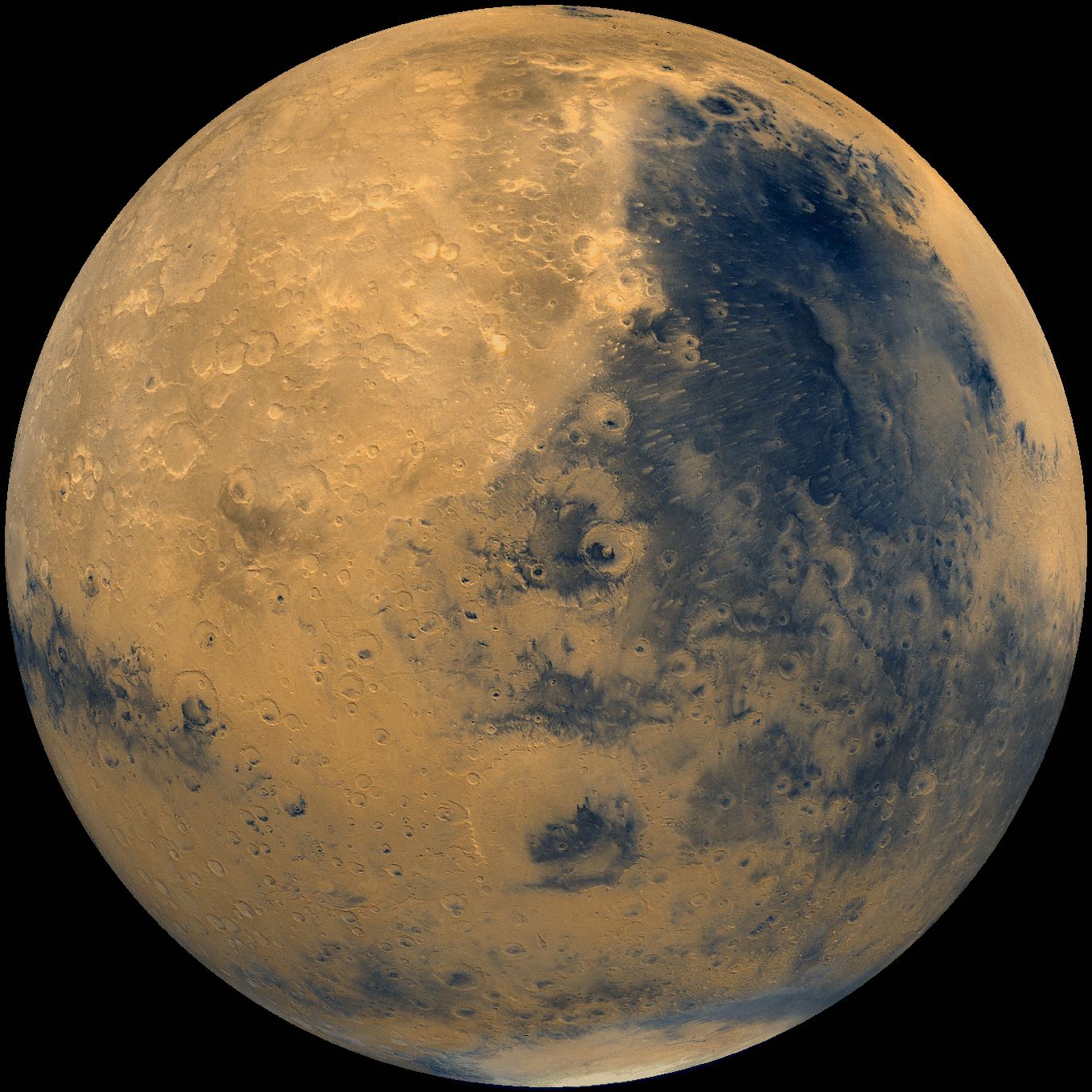 A photo of Mars from NASA&#039;s Viking spacecraft, which launched in 1975.