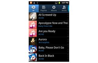 Samsung Galaxy Player 3.6 Music Player