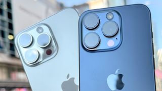 iPhone 15 Pro Max and iPhone 15 Pro cameras 