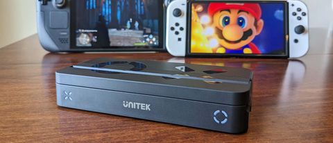 Unitek Multi-Function Docking Station hero closeup. 