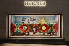 Jonathan Baldock's windows for Hermès' New Bond Street store in London