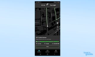 Hudway Drive app directions