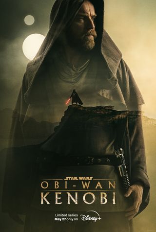 The poster for Obi-Wan Kenobi has Obi-Wan overlaid on top of Vader