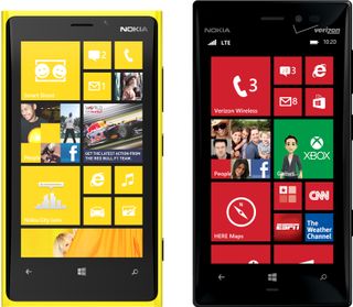 Nokia Lumia 920 and 928 Front