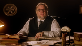 Guillermo del Toro in Cabinet of Curiosities.