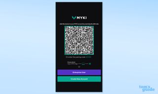 Myki password manager mobile set up