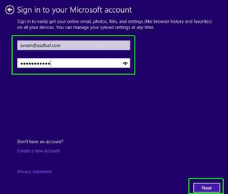 log in to Microsoft Account