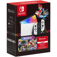 Nintendo Switch OLED Mario Kart 8 Deluxe Bundle