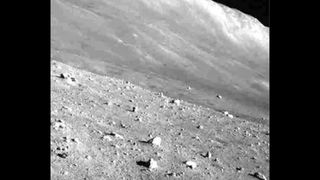 Japan's SLIM moon lander captured this view of its landing site shortly after surviving its second lunar night. The mission team posted this photo via X on March 27, 2024.