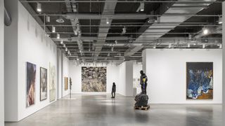 interior of gallery at Istanbul Modern by Renzo Piano Building Workshop