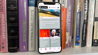 Apple News Plus on iPhone 