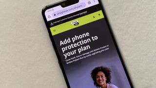 Straight Talk website on LG G8