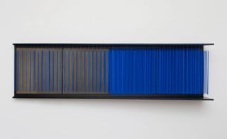 'Untitled, (Mur bleu)'