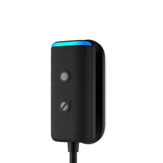 Amazon Echo Auto 2nd generation on a white background