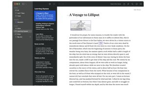 Ulysses on macOS