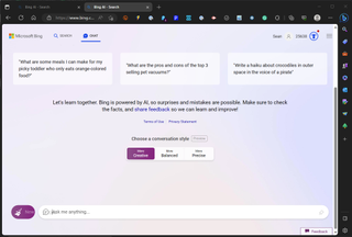 Microsoft Bing AI Chat