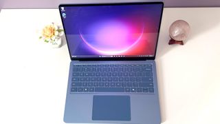 Surface Laptop 7 from the top