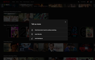 how to delete Netflix history