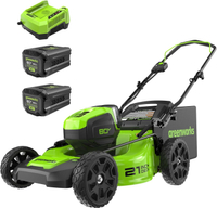 Greenworks 80V 21" Brushless Cordless Push Lawn Mower:&nbsp;was $499 now $399 @ Amazon