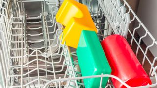 Toys in dishwasher