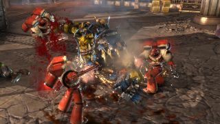 Still from the video game Warhammer 40K: Dawn of War II.