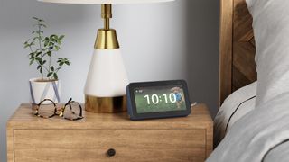 Amazon Echo Show 5 3rd gen on bedside table