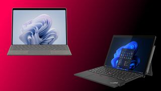 Surface Pro 10 for Business vs. ThinkPad X12 Detachable (Gen 2)