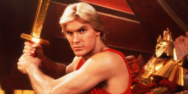 Sam Jones in Flash Gordon movie