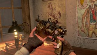 Clockwork Revolution handgun