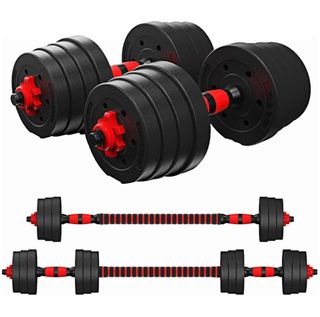 Tespon Adjustable Dumbbells and Barbell