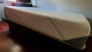 Tempur-Adapt mattress as soon as it arrived, on a platform bed