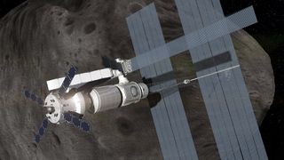 Orion Space Capsule in Orbit